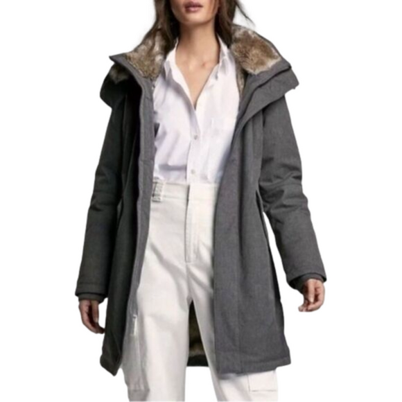 Aritzia Babaton Oskar Mid-length Goose-down Parka Jacket - Picture 1 of 9